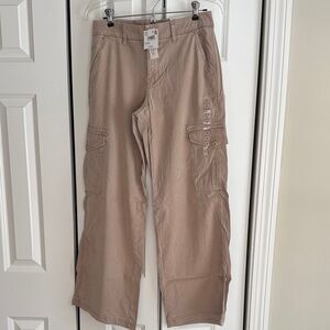NWT-Women’s AE Dreamy Drape Baggy Wide Leg Cargo Pants